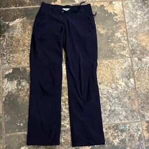 Women’s Size 2 Athleta Navy Track Pants